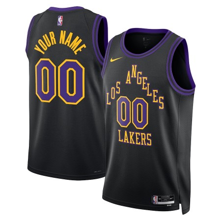 Camiseta Hombre Los Angeles Lakers Personalizadas 2023-24 Nike City Edition Swingman